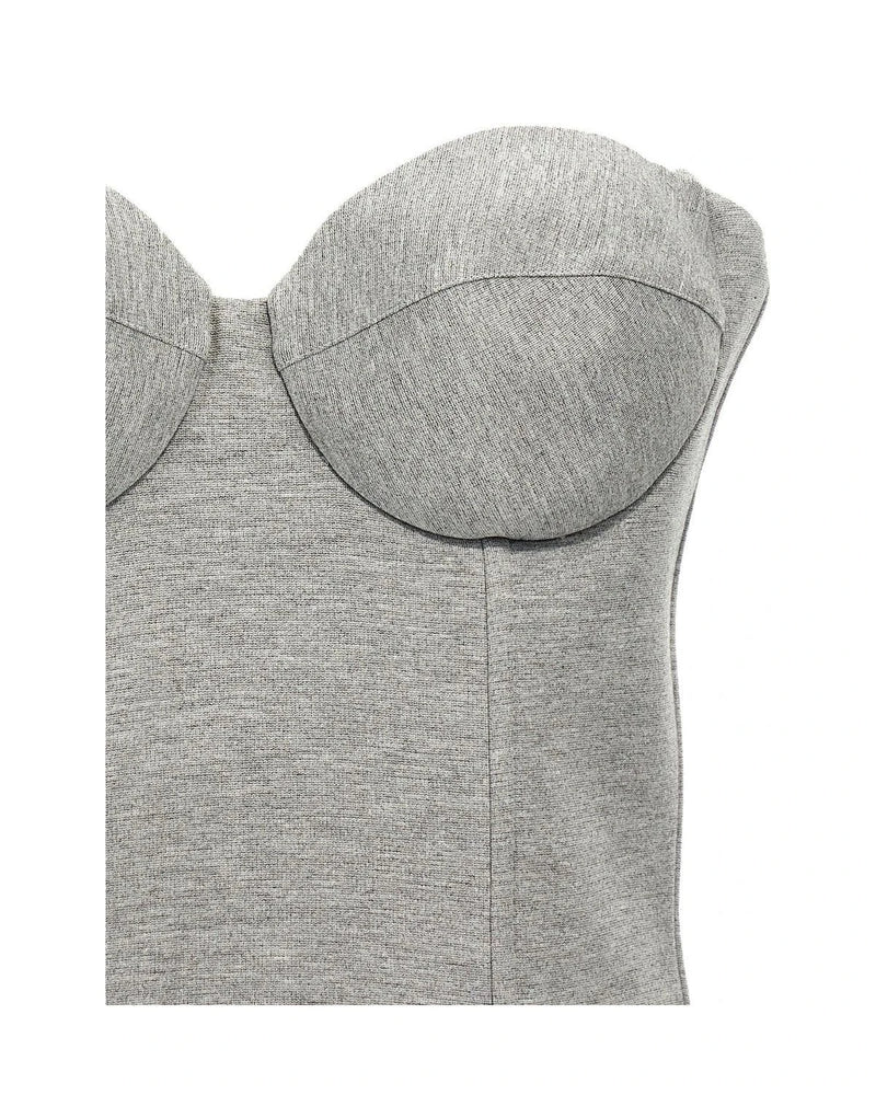 Giuseppe Di Morabito Blouse in gray, Viscose — view 3