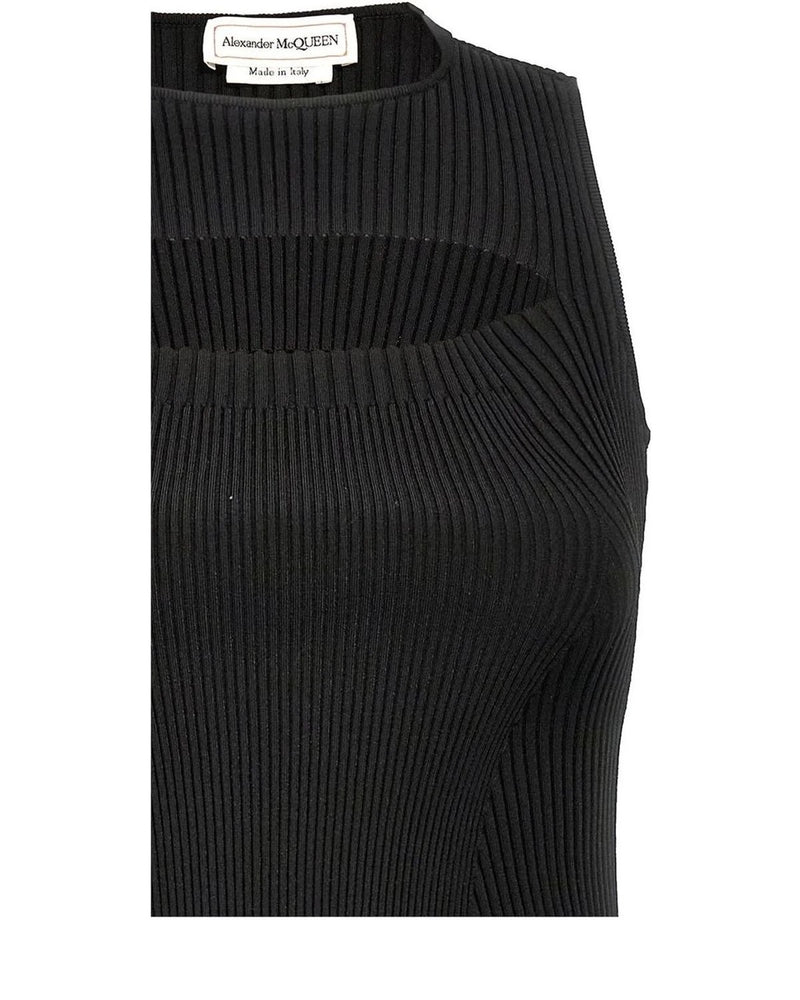 Alexander McQueen Dresse in black, Viscose — view 3