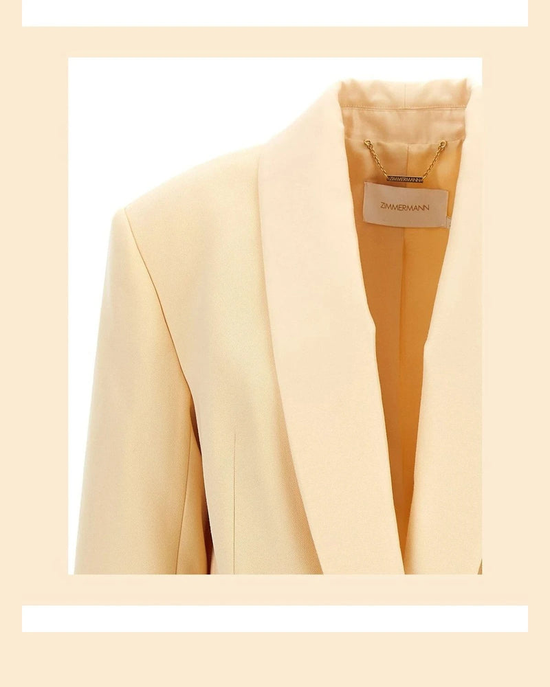 Zimmermann Blazer in beige, Wool — view 3