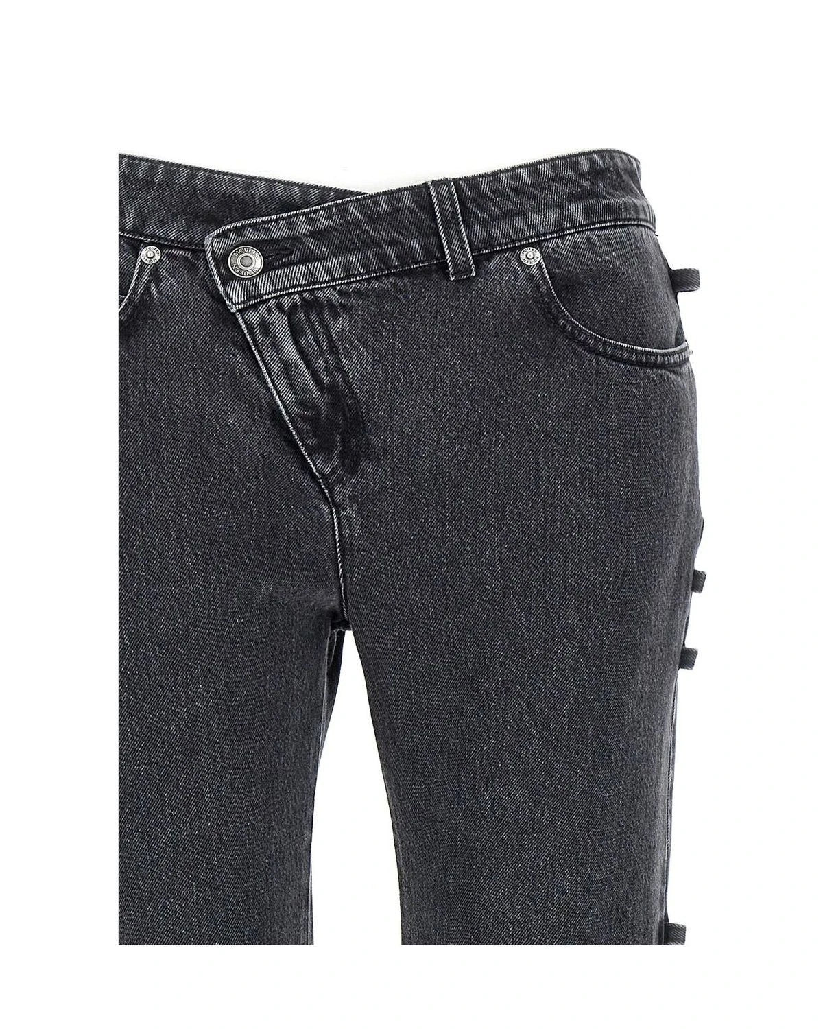 Alexander McQueen Jean in black — view 3