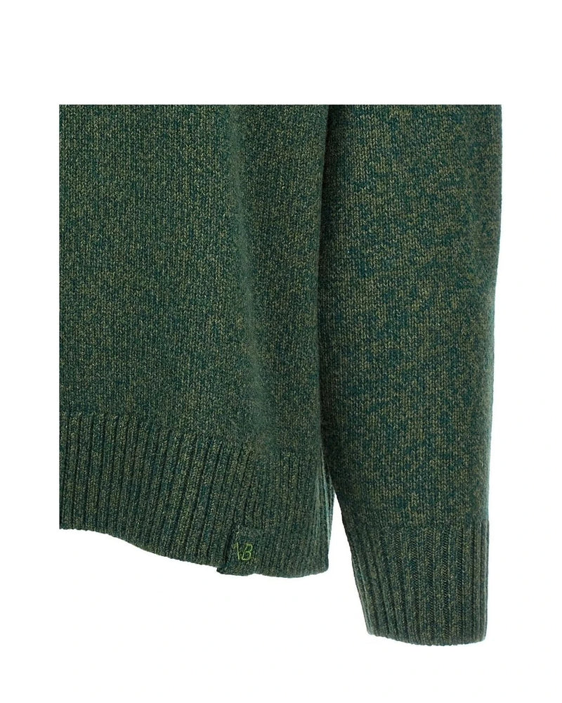 Victoria Beckham Sweater in green, Wool — view 5