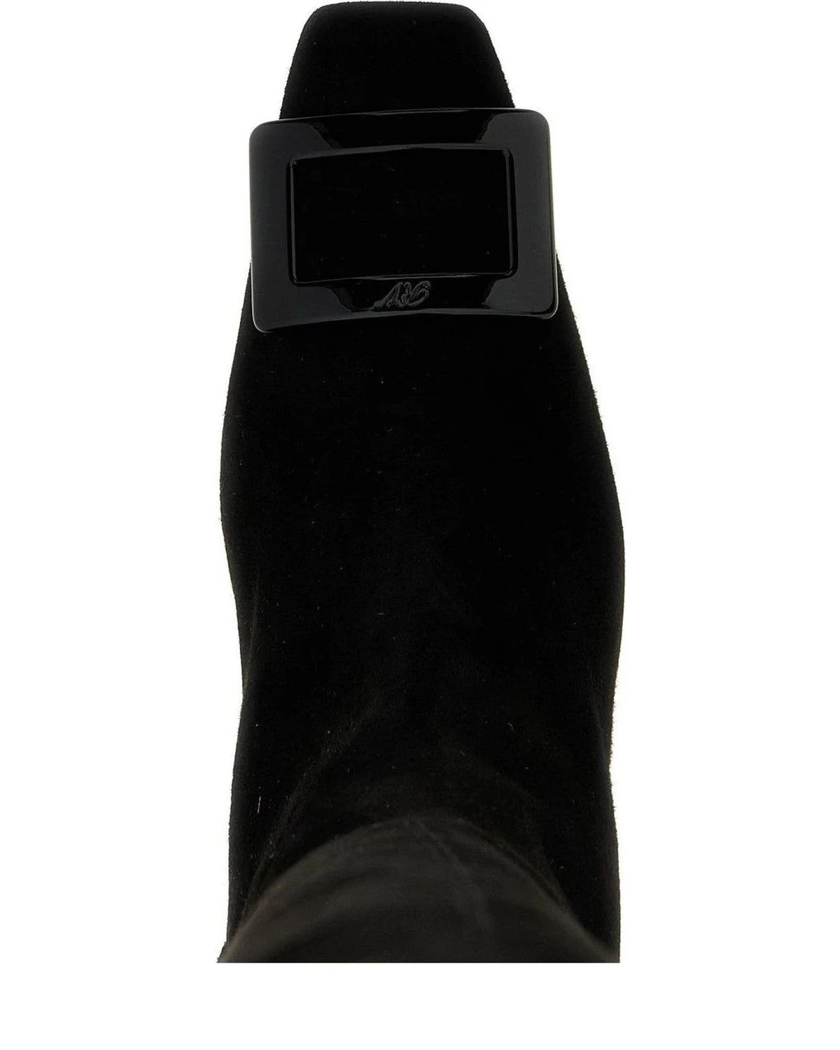 Roger Vivier Knee High Boots in black, Goat Leather — view 4
