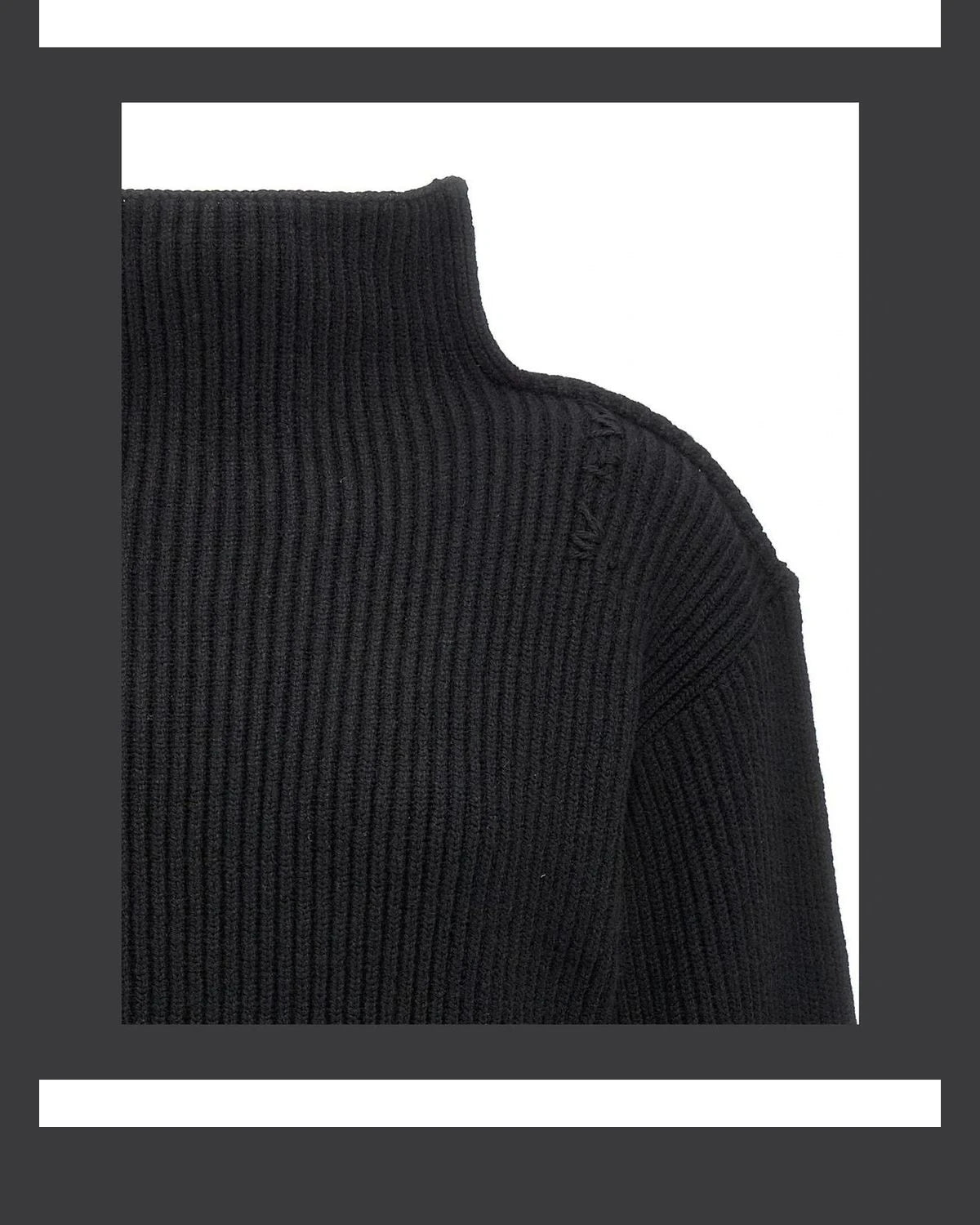Marni Sweater in black, Wool — view 3