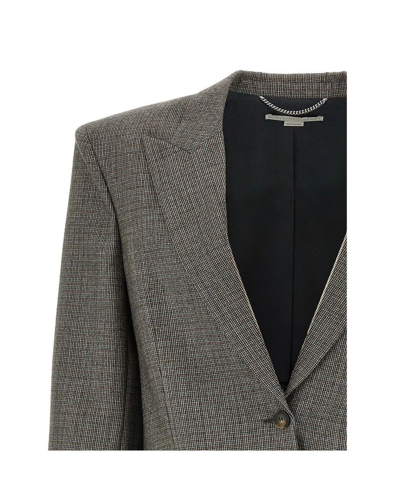 Stella McCartney Blazer in gray, Wool — view 3
