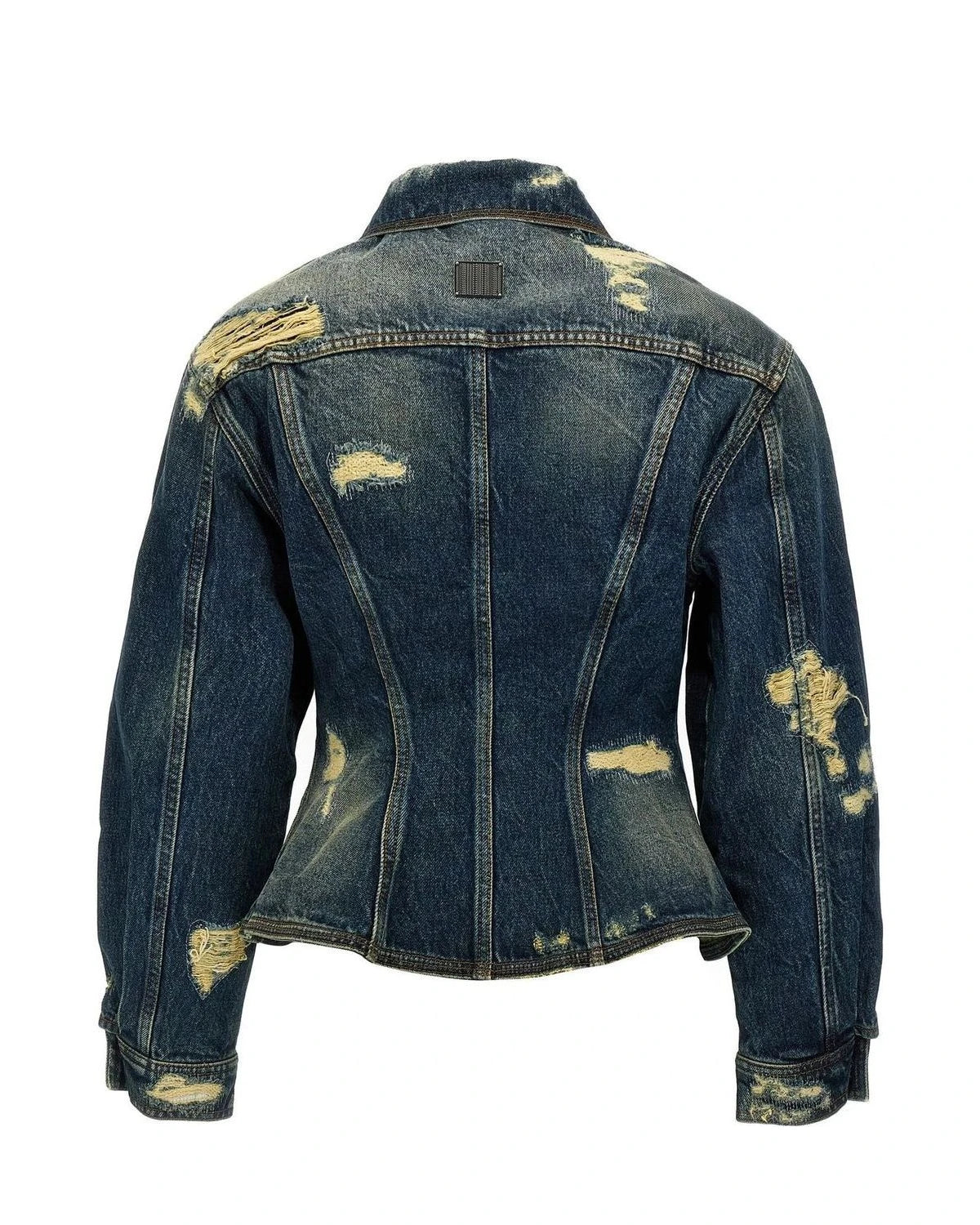 Marc Jacobs Trucker Jacket in blue, Cotton — view 2