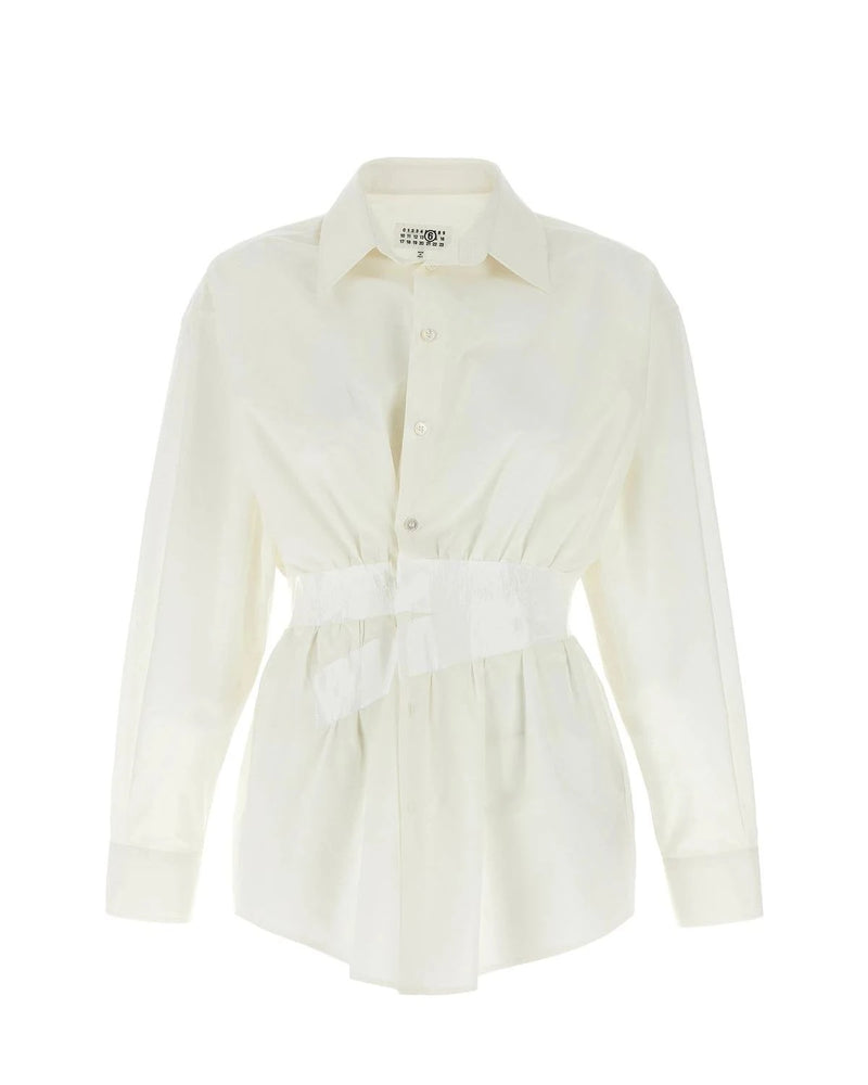 MM6 Maison Margiela Dress Shirt in white, Cotton