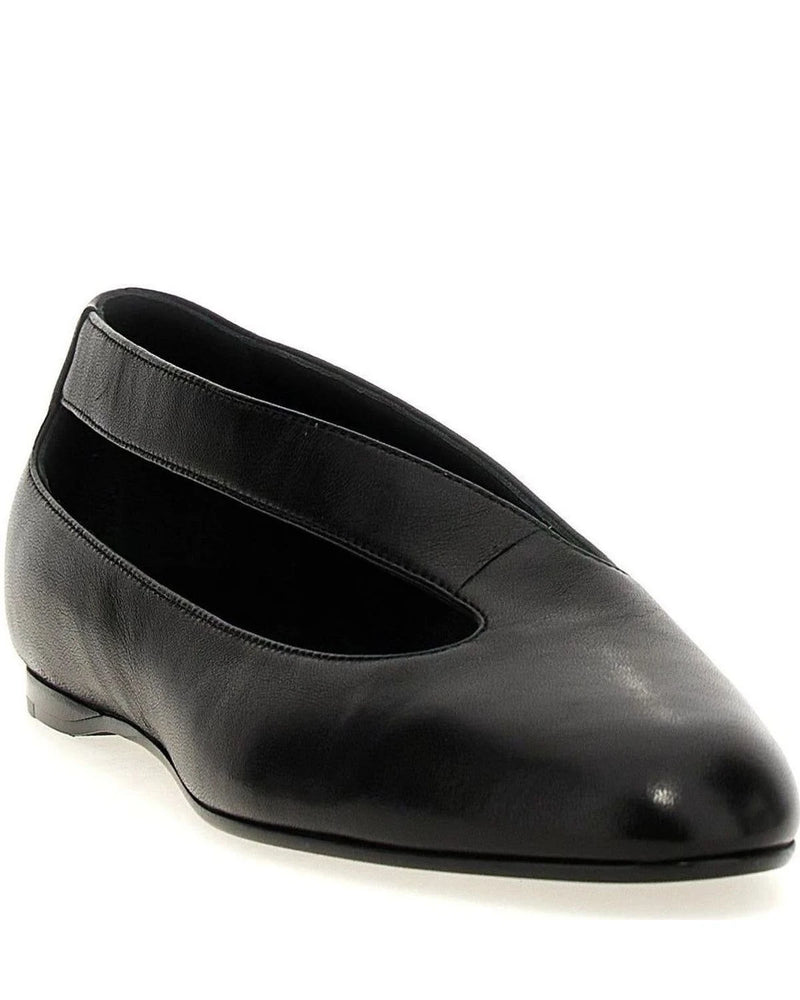 Khaite Flats in black — view 2