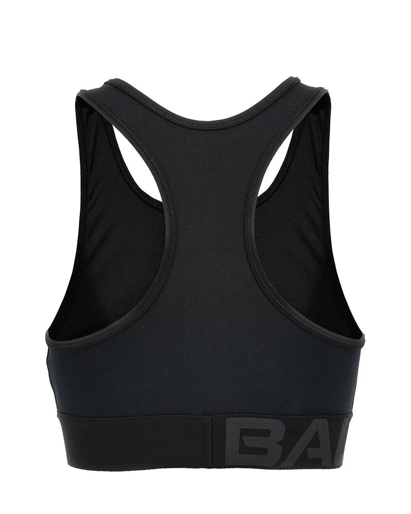 Balenciaga Sports Bra in black, Polyester — view 2