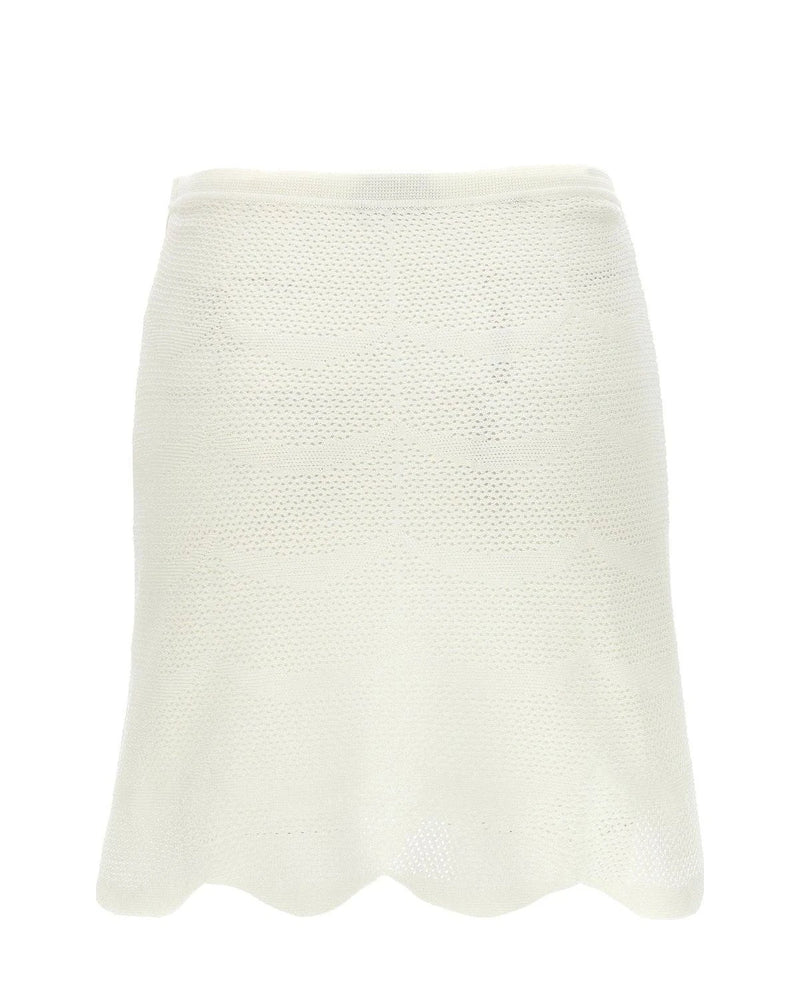 Tom Ford Skirt in white, Cotton — view 2