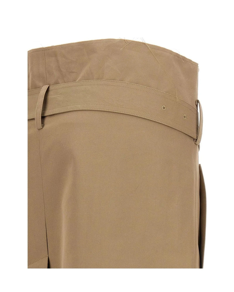 Vetements Skirt in beige, Cotton — view 4