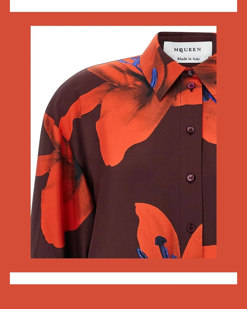 Alexander McQueen Blouse in multicolor — view 3