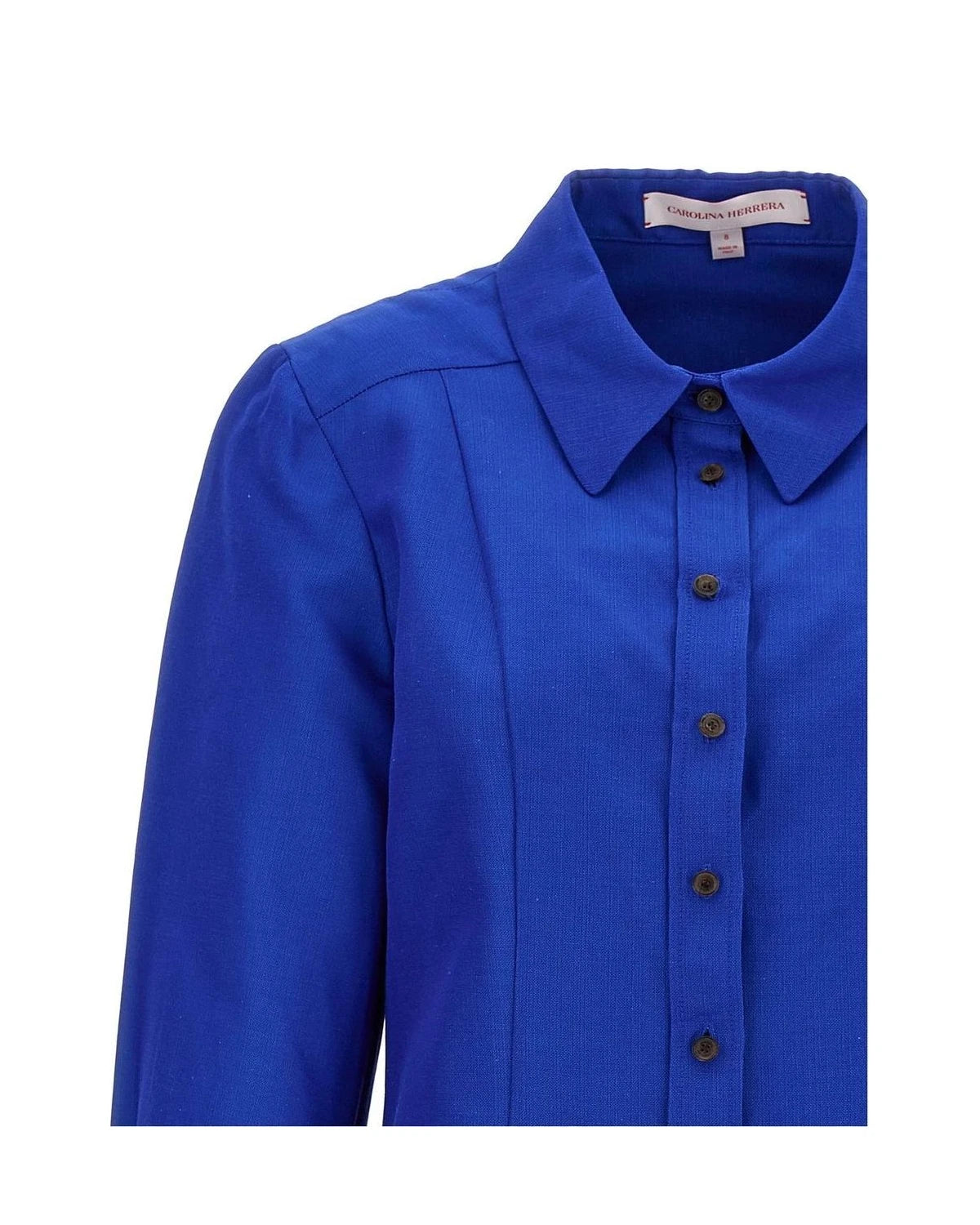 Carolina Herrera Blouse in blue, Cotton — view 3