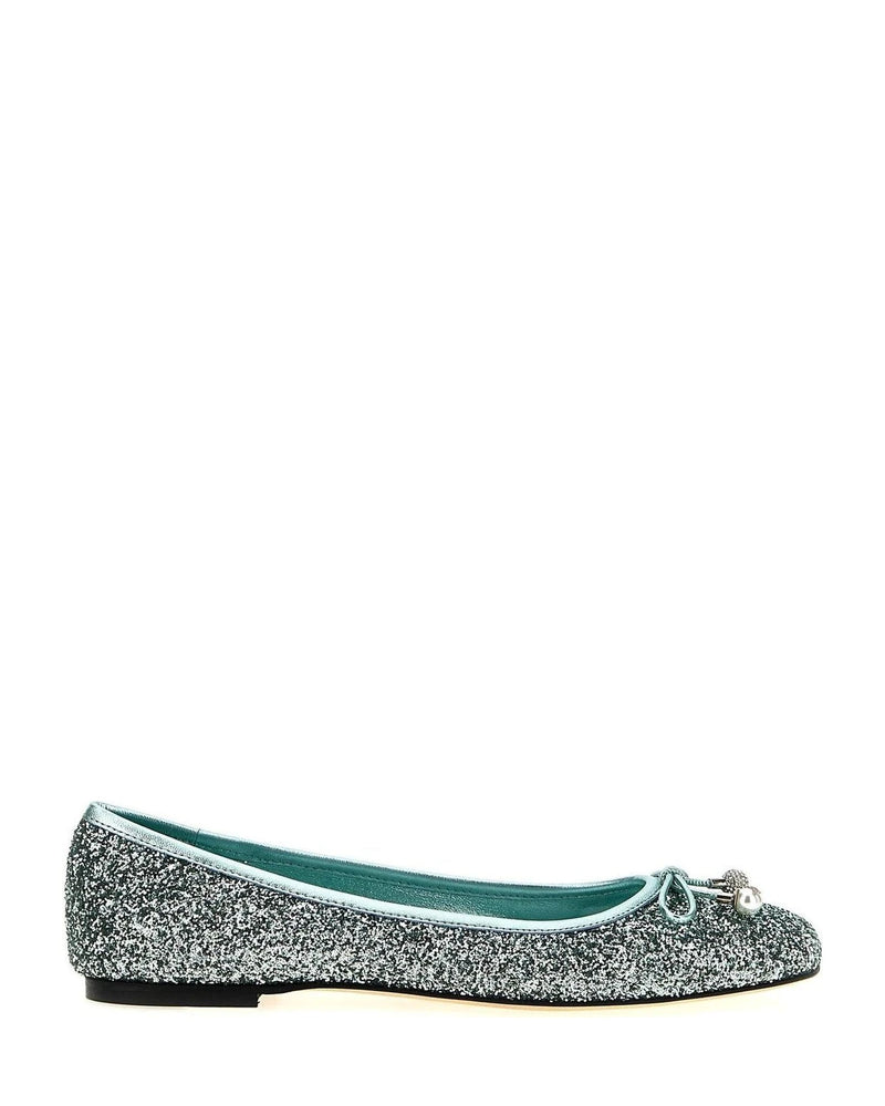 Jimmy Choo Flats in silver