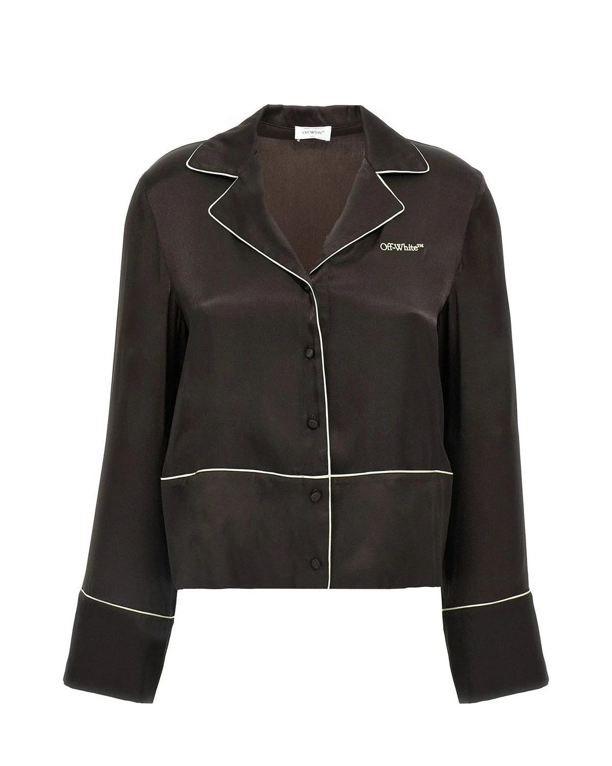 Off-White Blouse in black