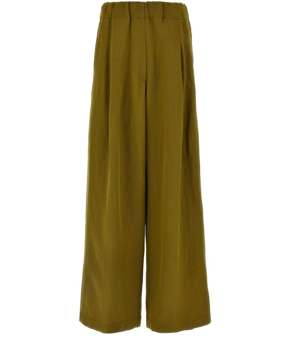 Dries Van Noten Palazzo Pant in green
