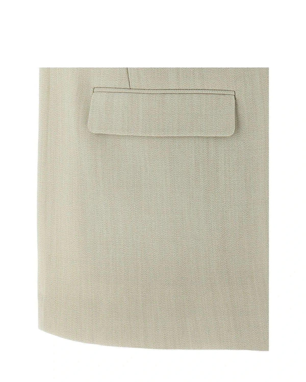 Golden Goose Vest in beige, Virgin Wool — view 4