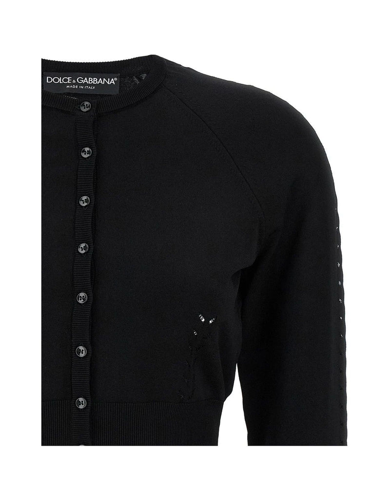 Dolce & Gabbana Cardigan in black, Viscose — view 3