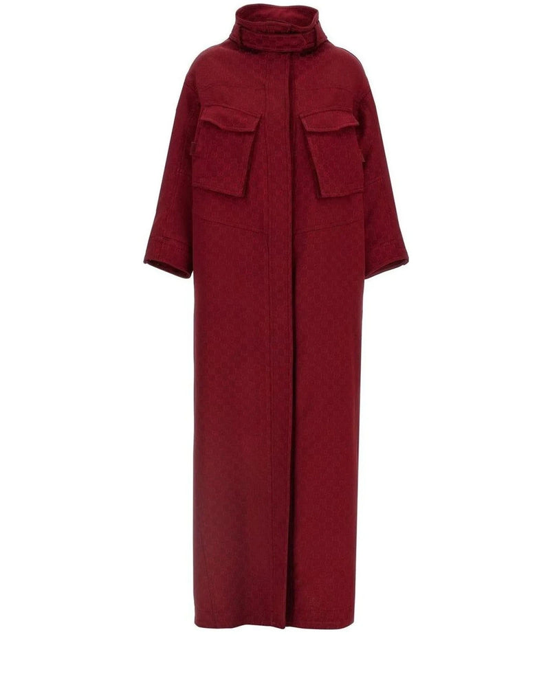 Gucci Wrap Coat in multicolor, Viscose