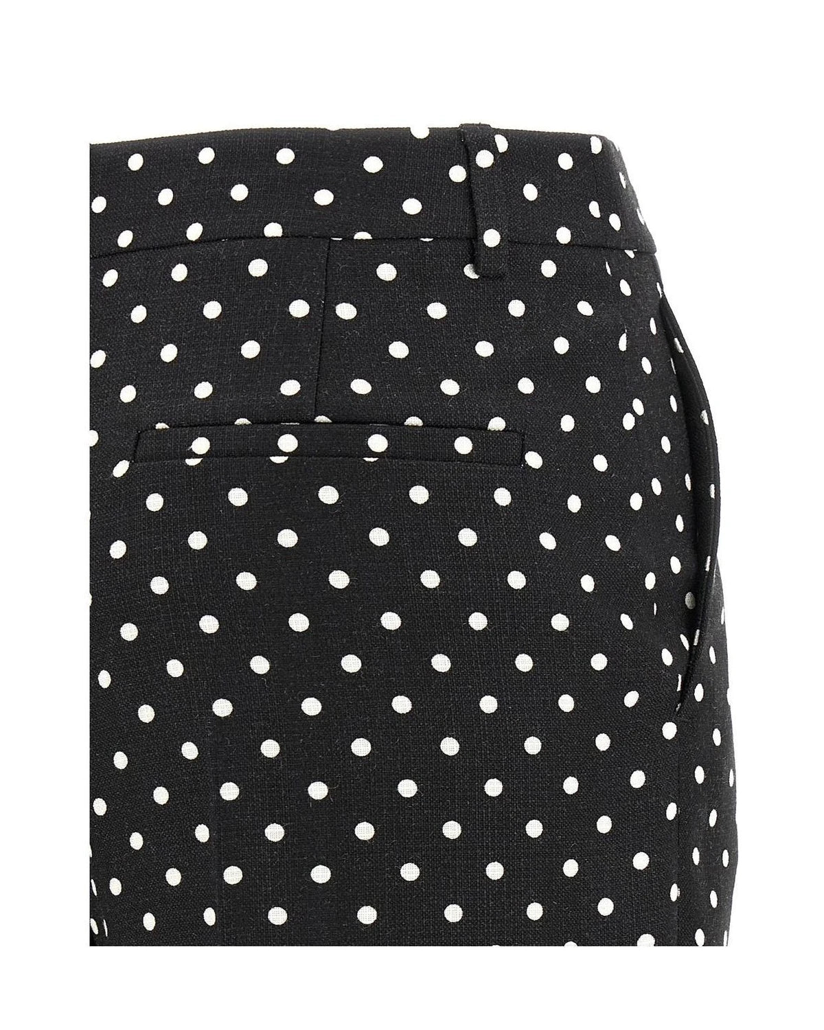 Valentino Garavani Palazzo Pant in black, Viscose — view 4