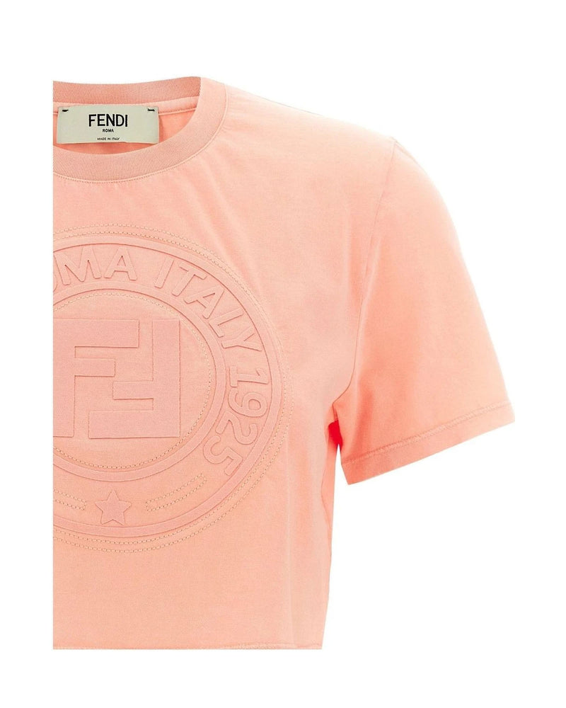 Fendi T-Shirt in multicolor, Cotton — view 3