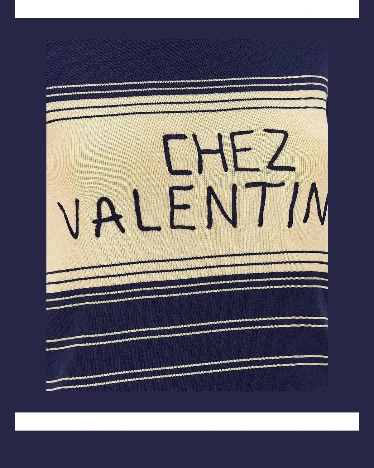 Valentino Garavani T-Shirt in blue, Cotton — view 4