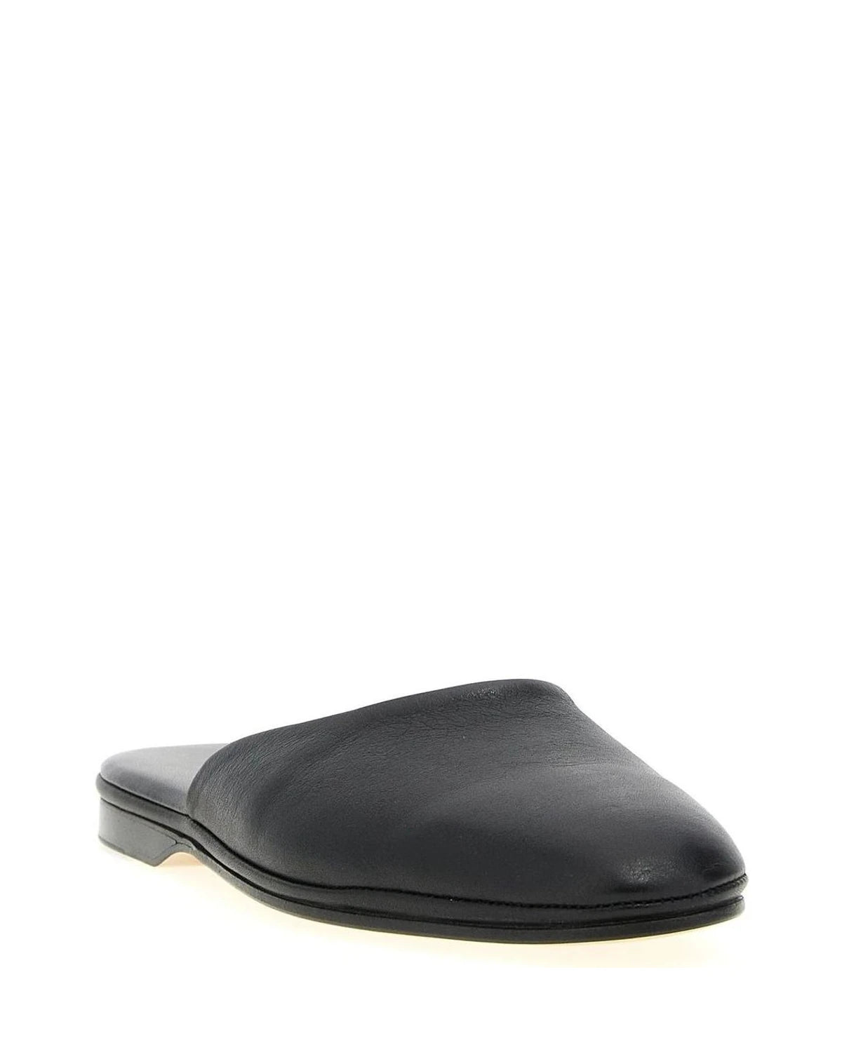 Brioni Mules in black, Calfskin Leather — view 2