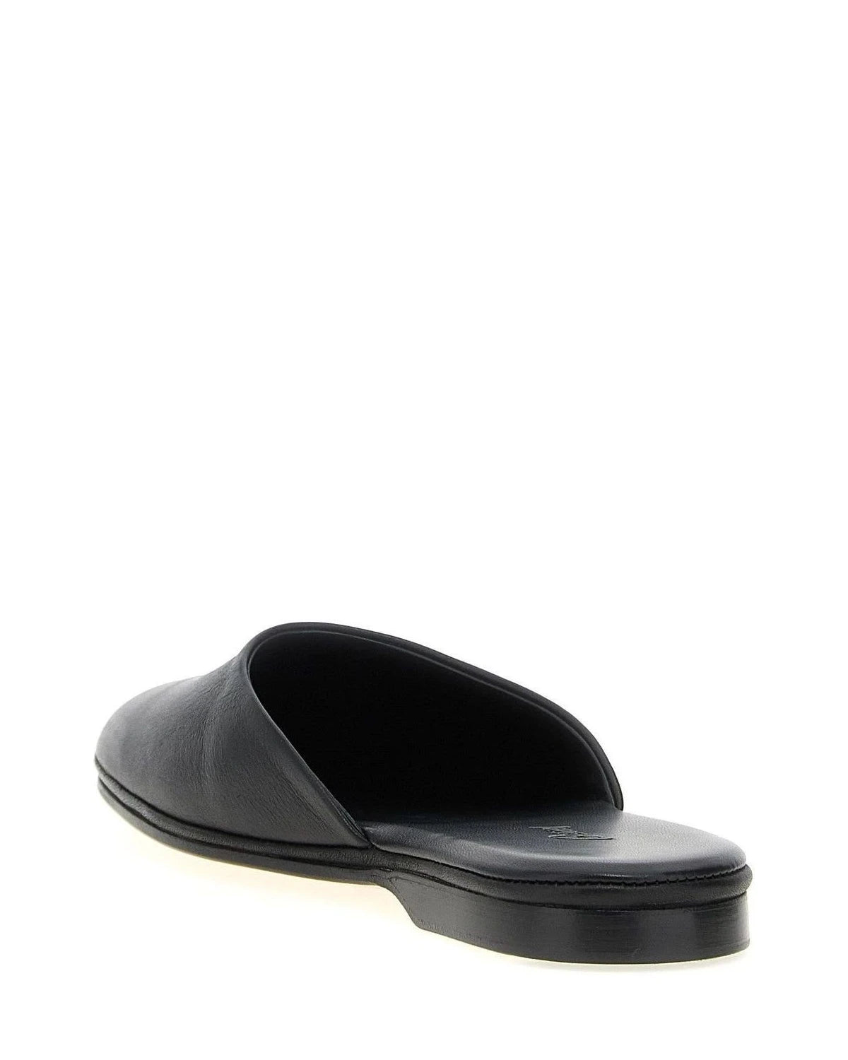 Brioni Mules in black, Calfskin Leather — view 3