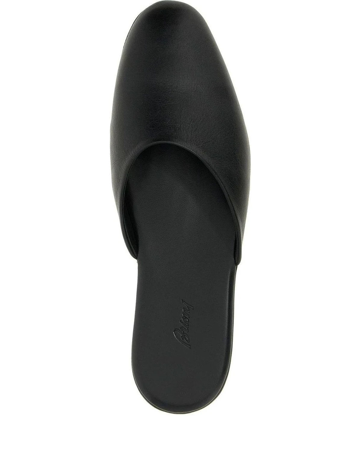 Brioni Mules in black, Calfskin Leather — view 4