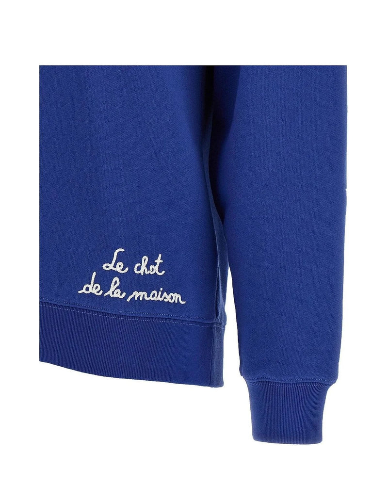 Valentino Garavani Sweatshirt in blue, Cotton — view 4