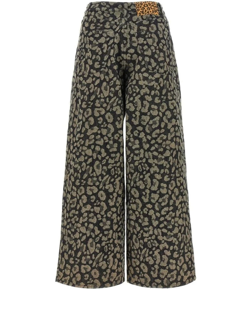 Alanui Palazzo Pant in multicolor, Cotton — view 2