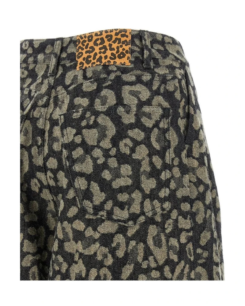 Alanui Palazzo Pant in multicolor, Cotton — view 4