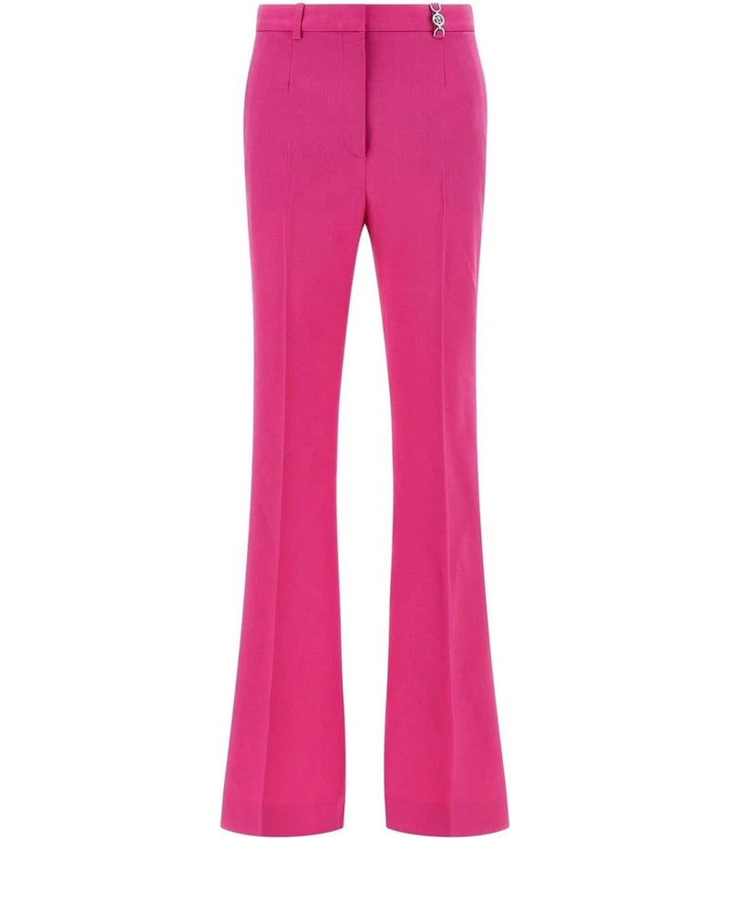 Versace Palazzo Pant in pink, Virgin Wool