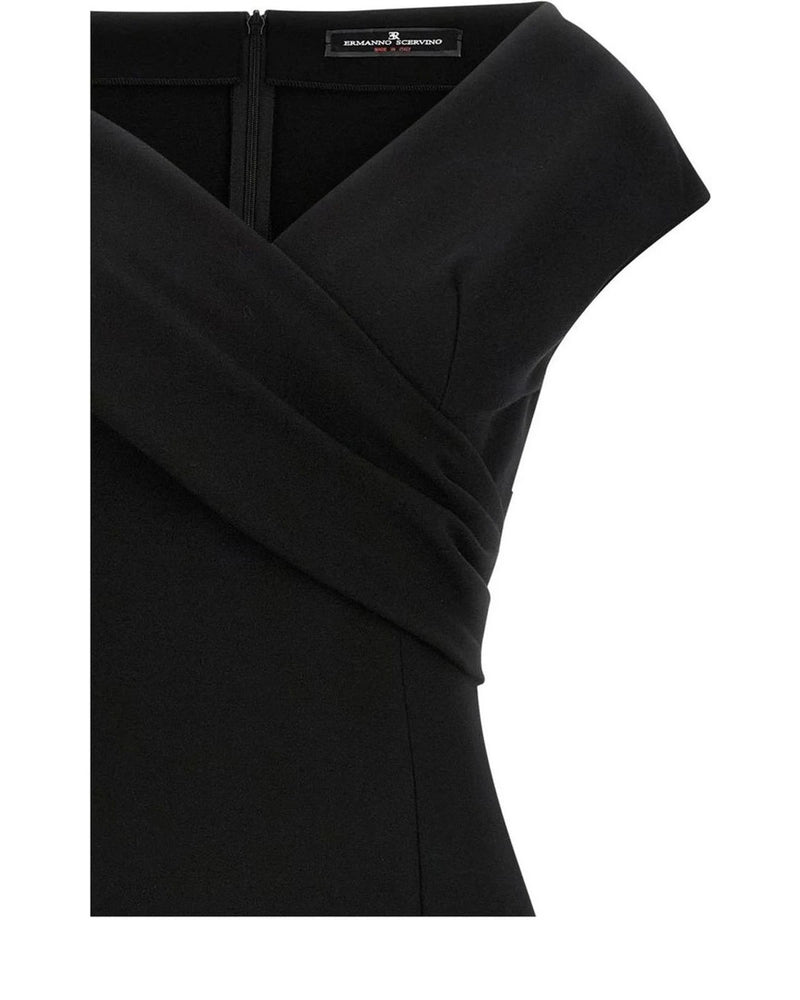 Ermanno Scervino Dresse in black, Viscose — view 3