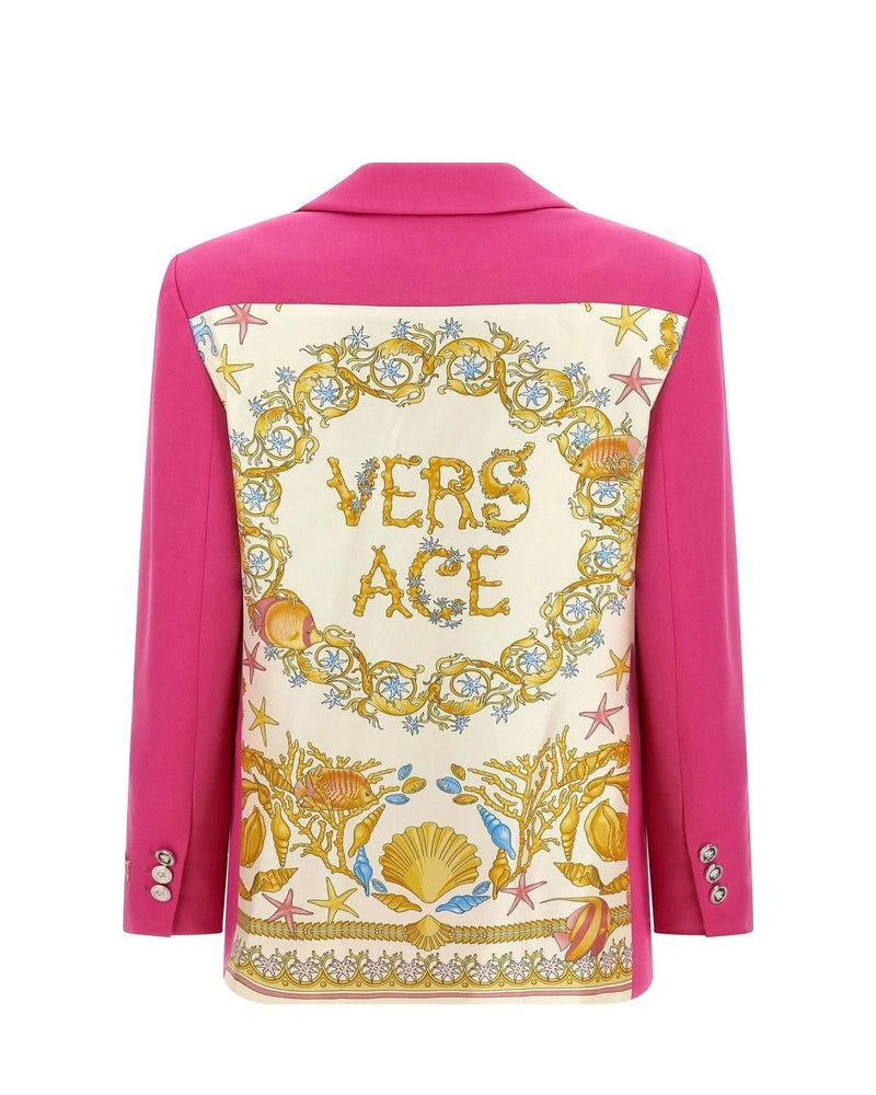 Versace Blazer in pink, Virgin Wool — view 2