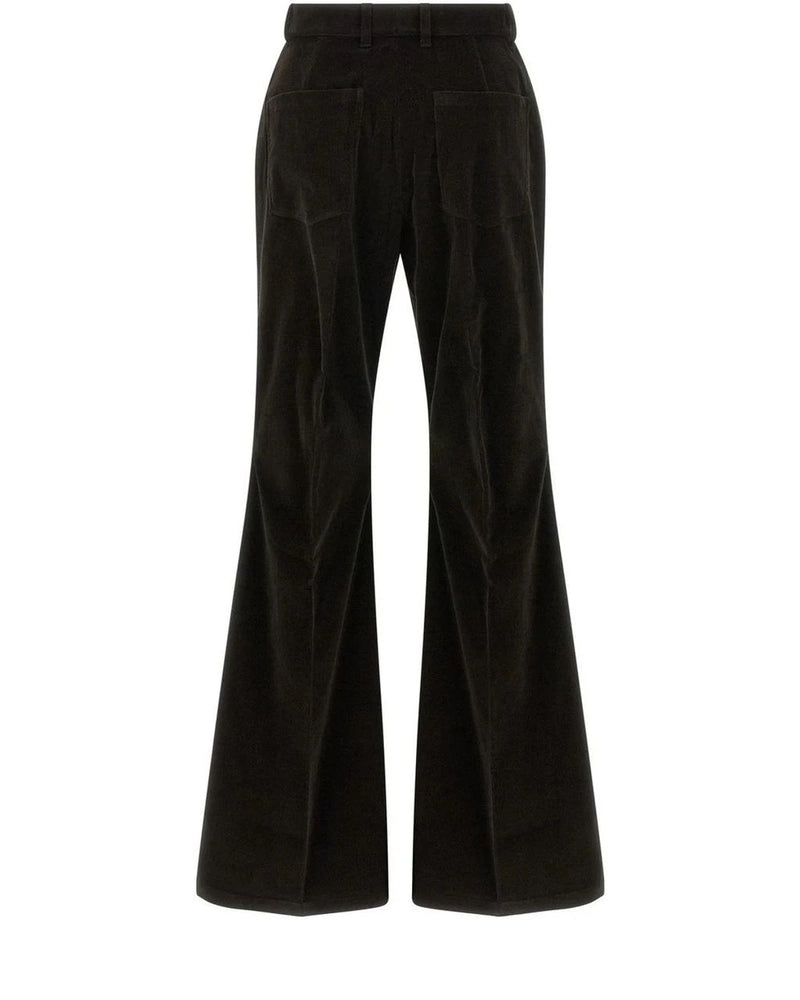 Ferragamo Palazzo Pant in brown, Cotton — view 2