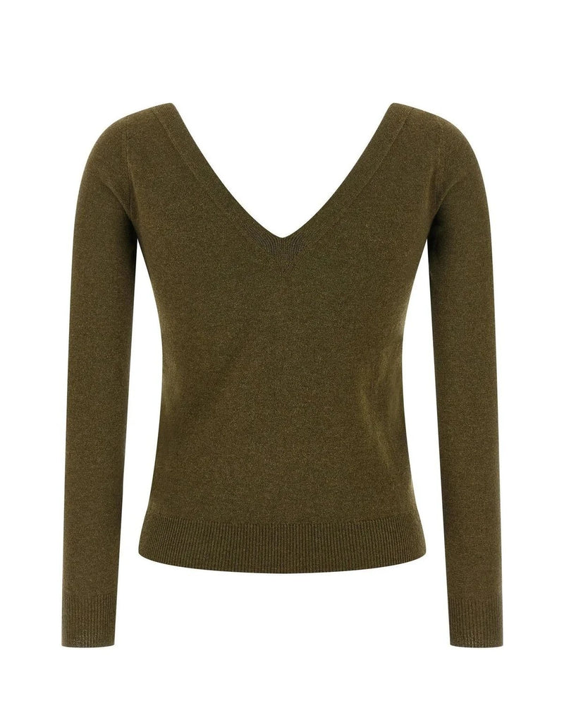 Saint Laurent Sweater in green — view 2