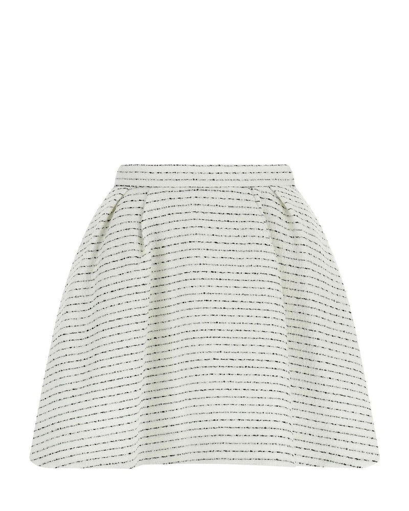 Alessandra Rich Skirt in white