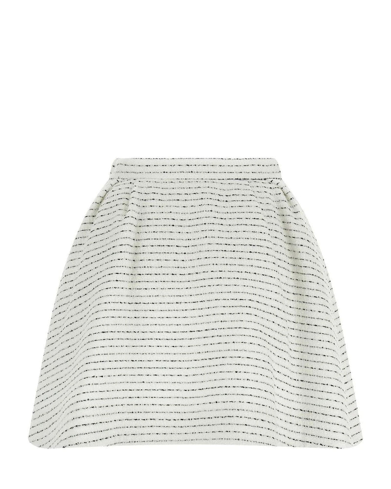 Alessandra Rich Skirt in white — view 2