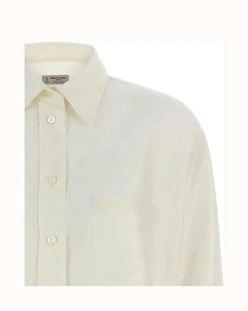 Alberto Biani Dress Shirt in white — view 3