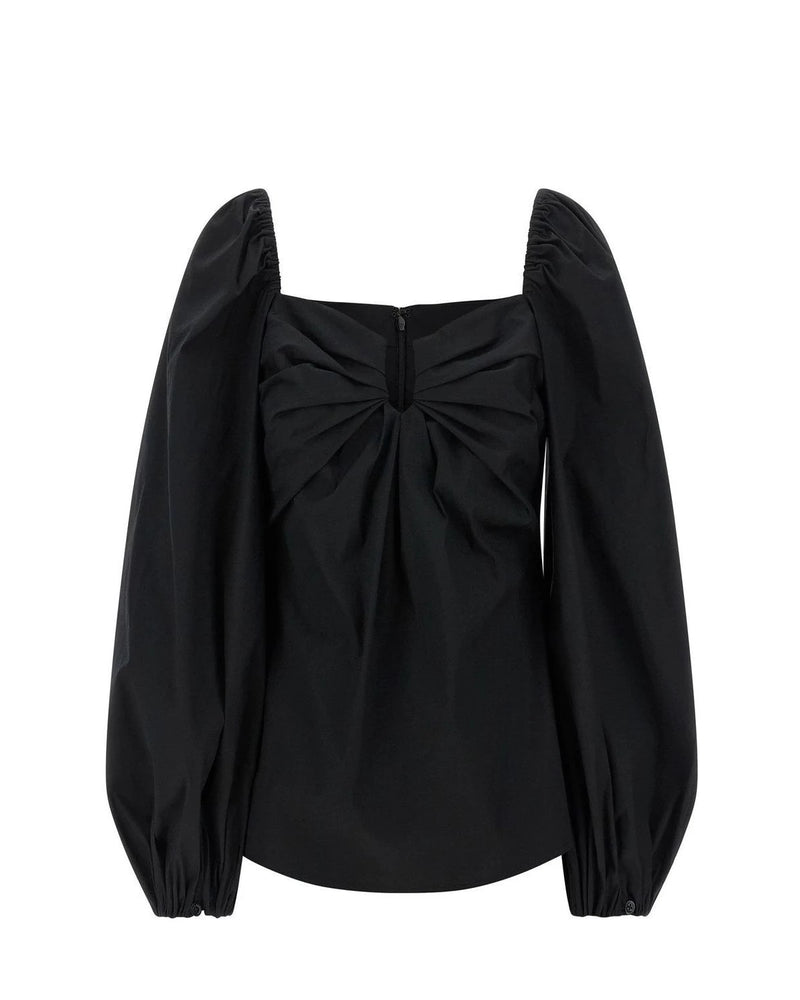 Carolina Herrera Blouse in black, Cotton