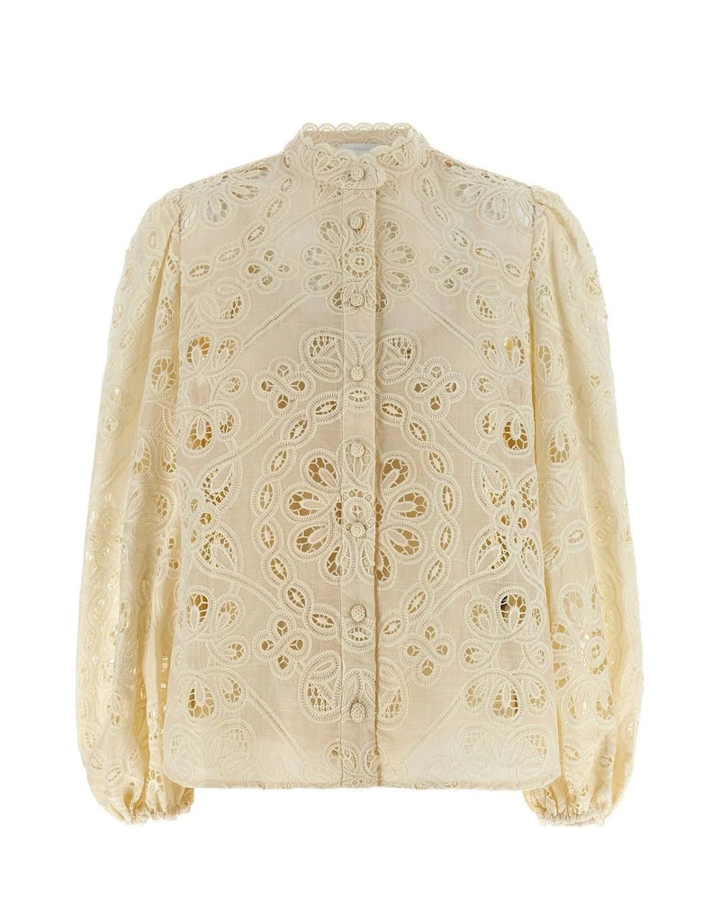 Zimmermann Blouse in beige, Polyester