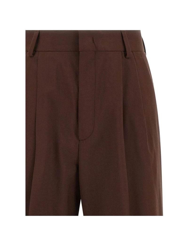 Armarium Trouser in brown, Wool — view 3