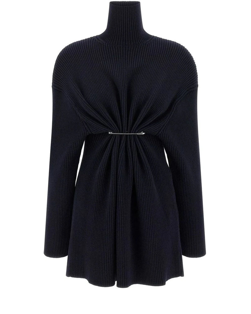 Balenciaga Dresse in blue, Wool