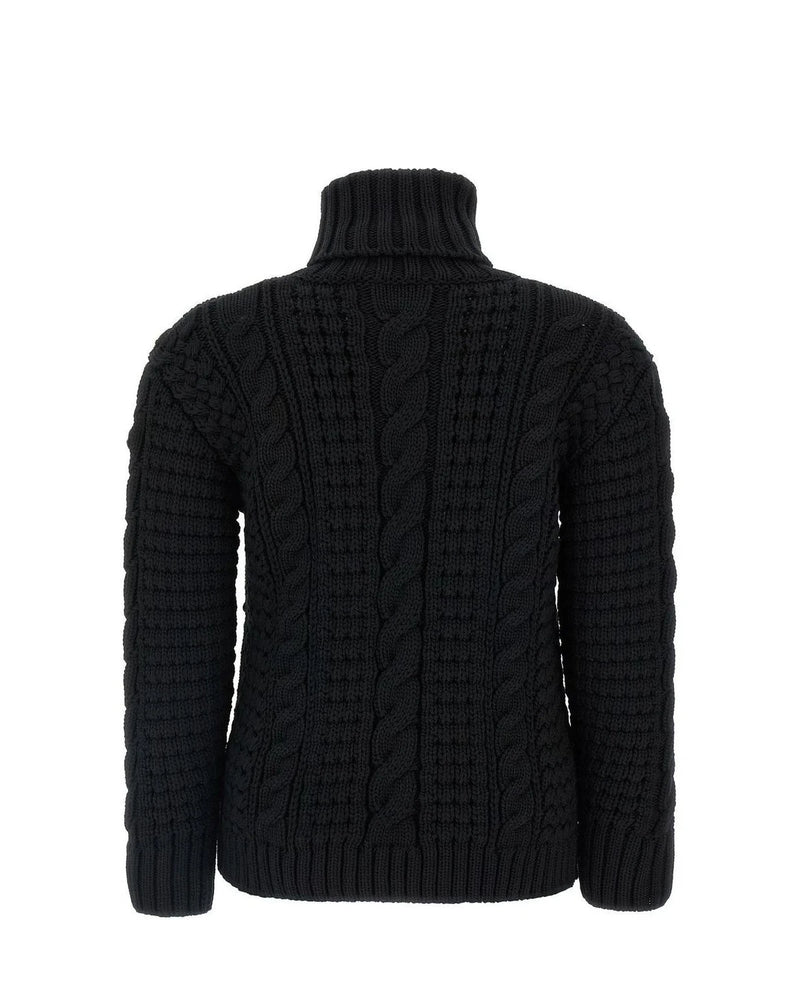 MONCLER GENIUS Sweater in black — view 2