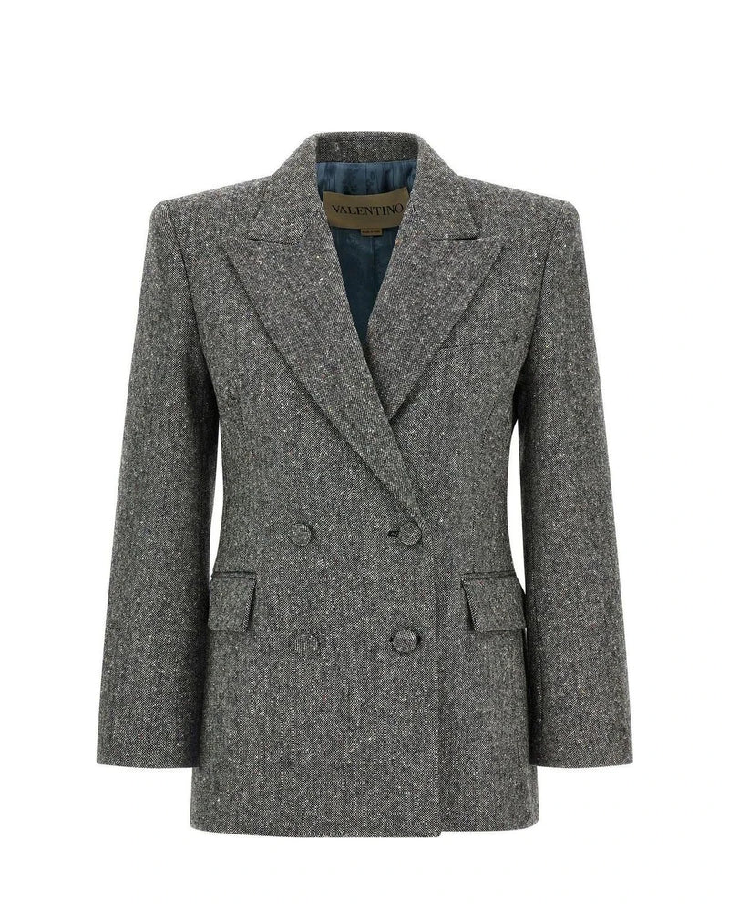 Valentino Garavani Blazer in gray, Virgin Wool