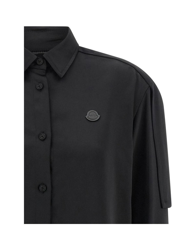 MONCLER GENIUS Dress Shirt in black, Polyester — view 3