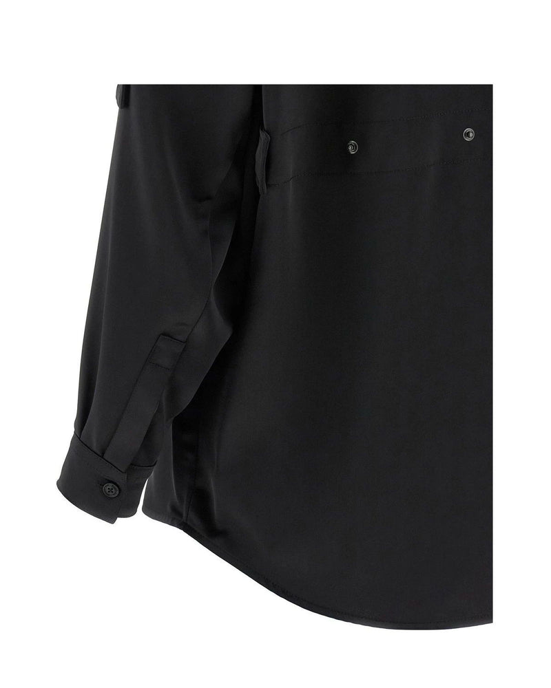 MONCLER GENIUS Dress Shirt in black, Polyester — view 4