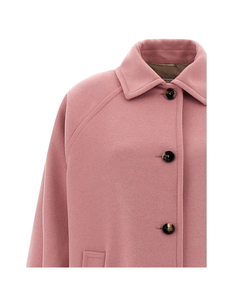 Alberto Biani Overcoat in multicolor, Virgin Wool — view 3