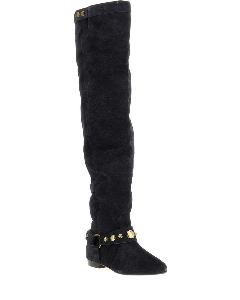 Isabel Marant Boots in black, Calfskin Leather — view 2