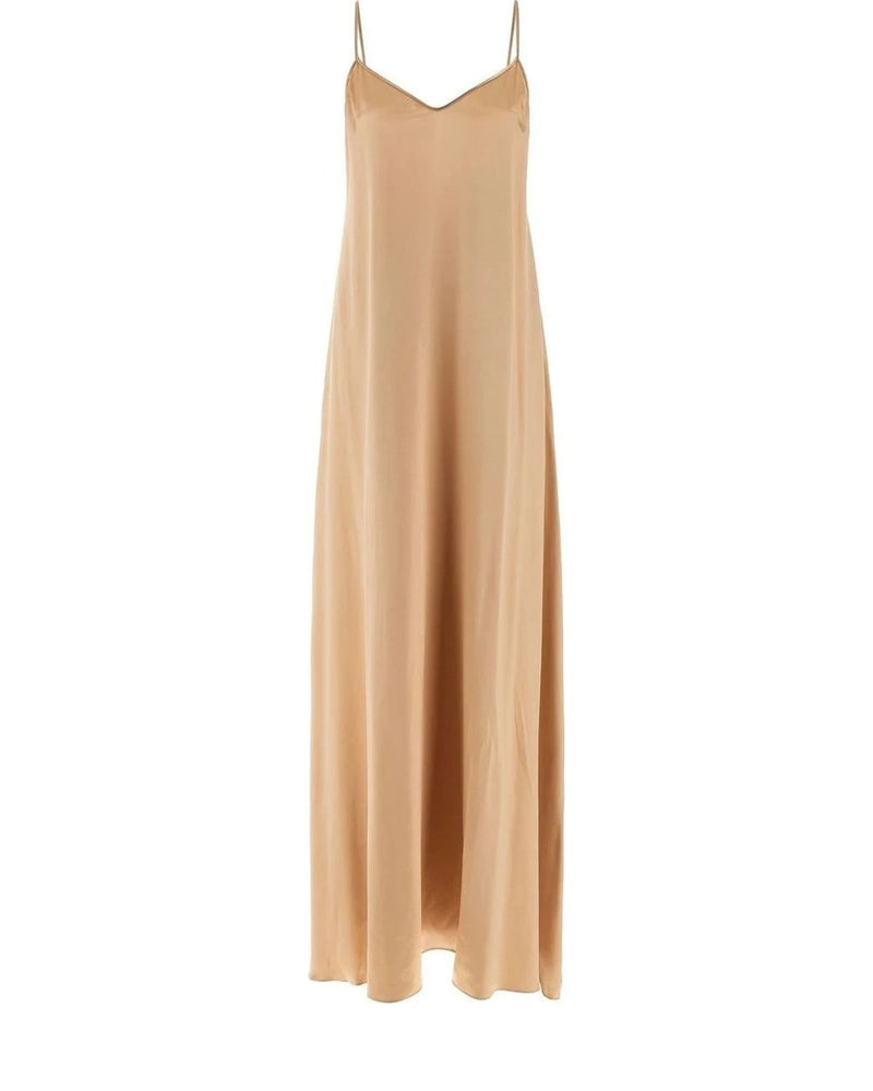 Ferragamo Dresse in beige, Viscose
